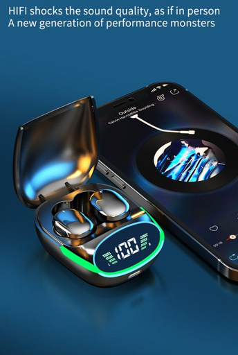 TG06 New original earphone gaming led display