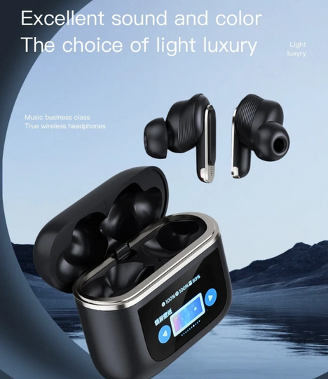 New LCD touch screen noise reduction headphones