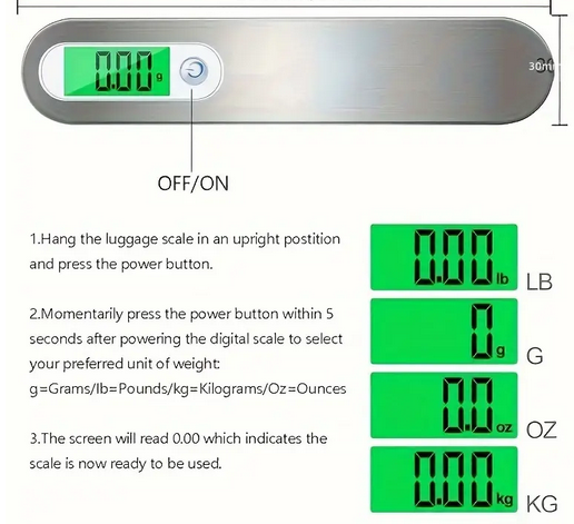 Portable Electronic Scale