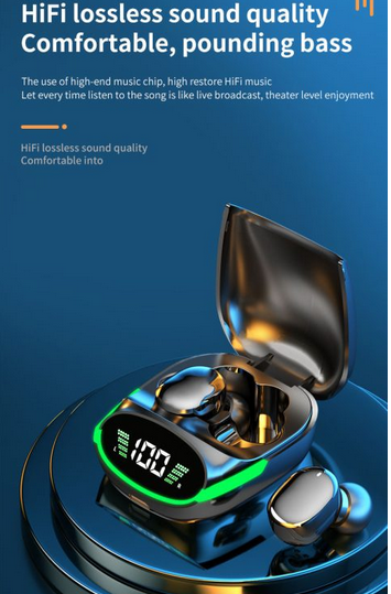 TG06 New original earphone gaming led display