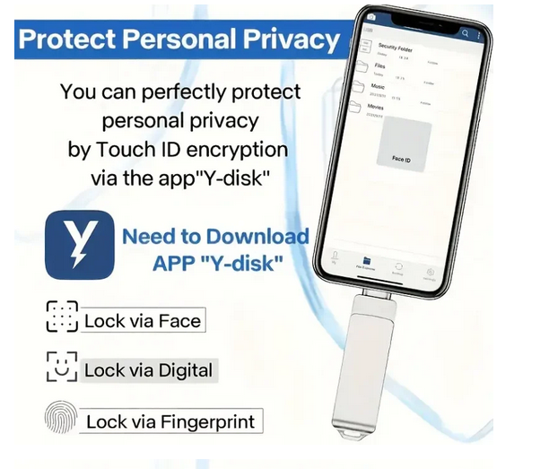 USB Flash Drive 3-in-1 8GB