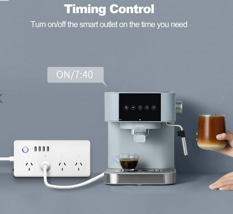 Smart Wifi Power Board with USB chargers