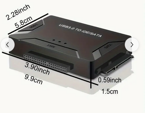 USB 3.0 TO IDE/SATA Adapter