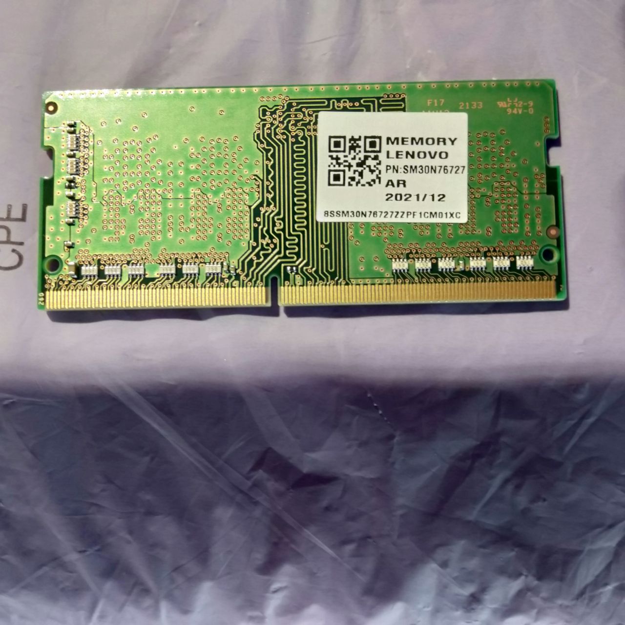 Samsung 8GB RAM for Lenovo Legion 5 15ARH05 (1 x 8GB) DDR4 3200 MHz PC4-25600