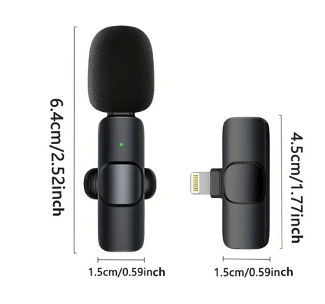 Wireless lavalier microphone