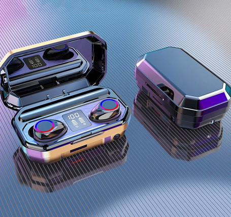 M12 Wireless LED Display Bluetooth Headset