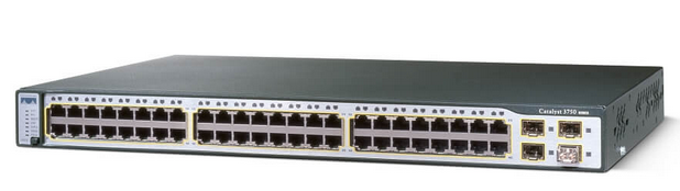 Cisco Switch Model - WS-C3750-48TS  Catalyst (used)