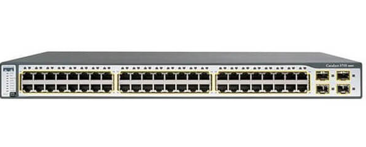 Cisco Switch Model - WS-C3750-48TS  Catalyst (used)